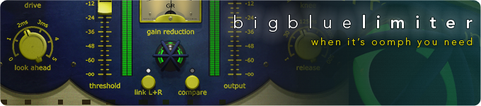 Big Blue Limiter screenshot